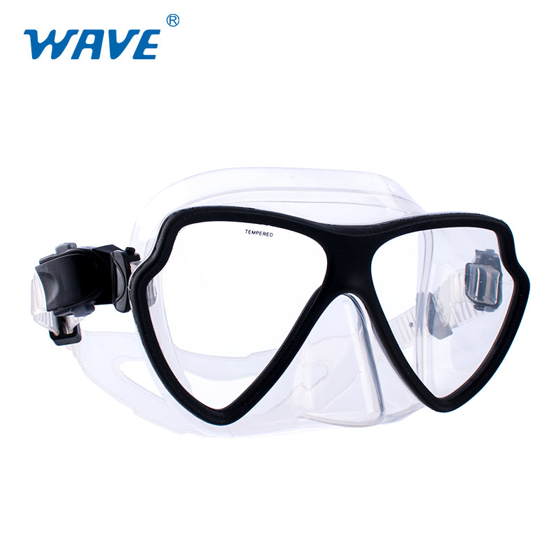 M-1400 Adult Tempered Glass Lens Diving Mask Factory