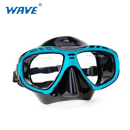 OEM M-1396 Adult Tempered Glass Lens Diving Mask Manufacturer