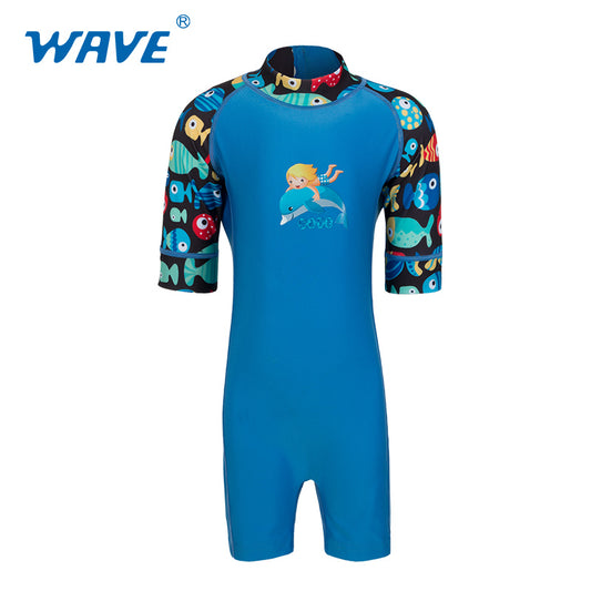 Wholesale NSP1605 Short Sleeve Children Rashguard Clothing Manufacturer