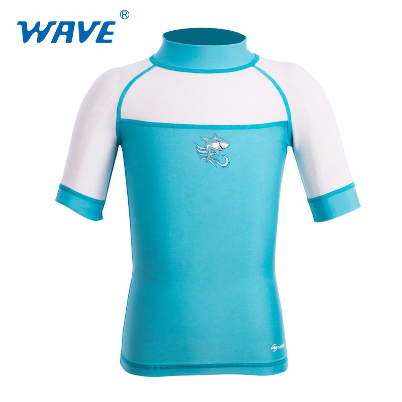 Custom NSP8018 Short Sleeve Kids Rashguard Clothing Supplier