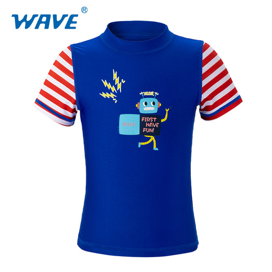 NSP2090 Short Sleeve Kids Rashguard Clothing Wholesale