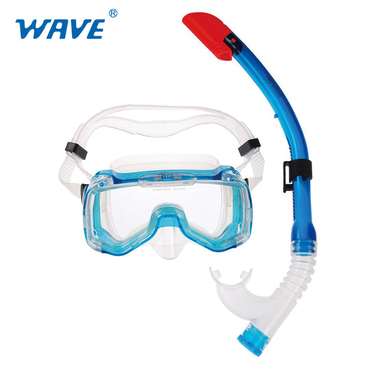 OEM ODM MS-1312S38 Youth Snorkeling Mask Snorkel Set Wholesale