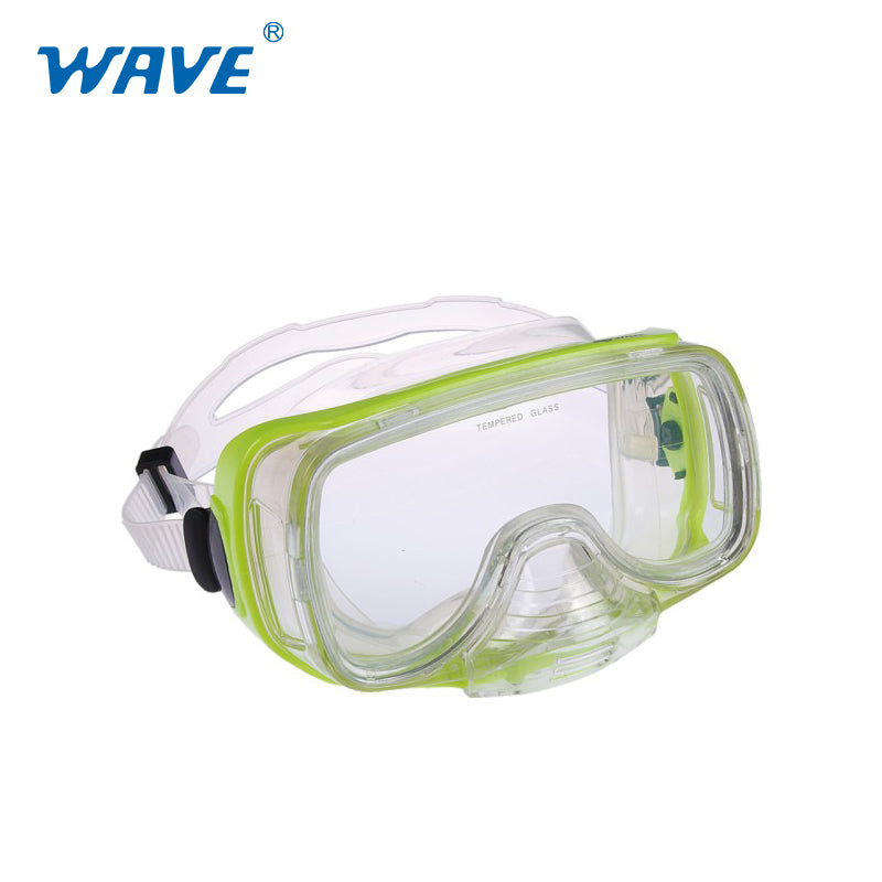 Wholesale M-1318 Adult Single Lens Snorkeling Diving Mask Supplier