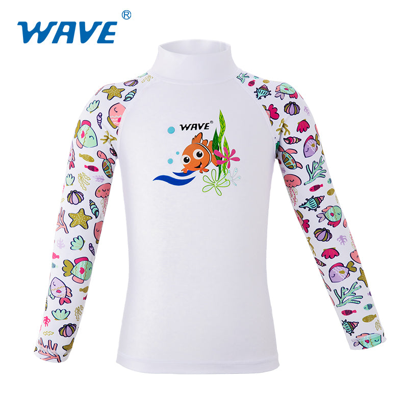 Custom NSP2092 Long Sleeve Kids Rashguard Clothing Factory