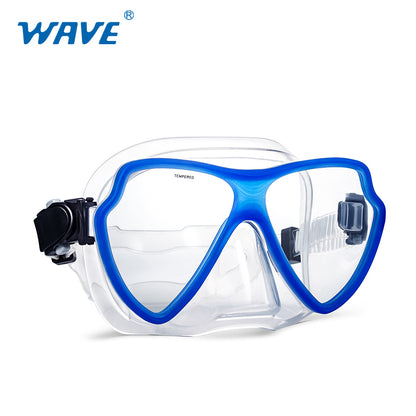 Fábrica de máscaras de buceo con lentes de vidrio templado para adultos M-1400