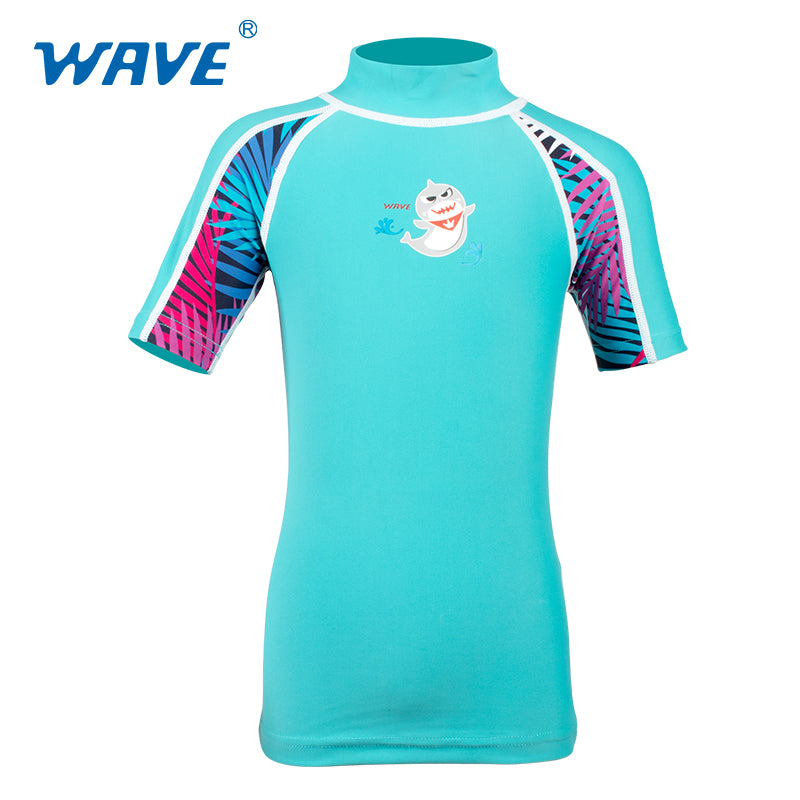 Custom NSP2049 Short Sleeve Kids Rashguard Clothing Wholesale