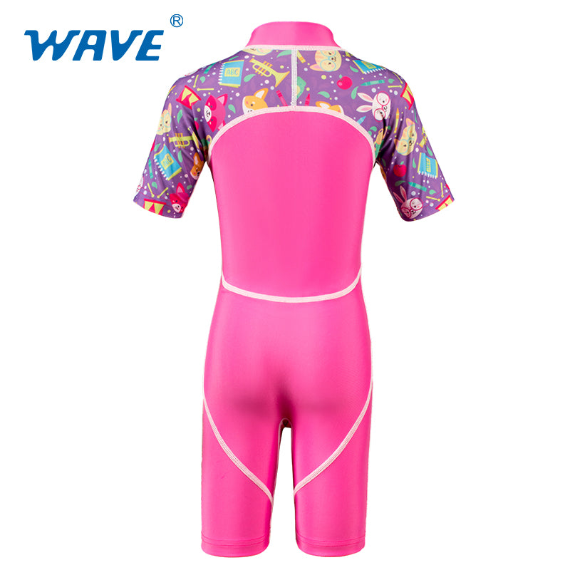 OEM ODM NSP2047 Short Sleeve Children Rashguard Clothing Factory