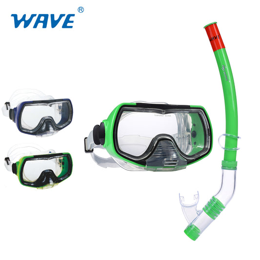 MS-1317S6 Youth Snorkeling Diving Mask Snorkel Set Factory