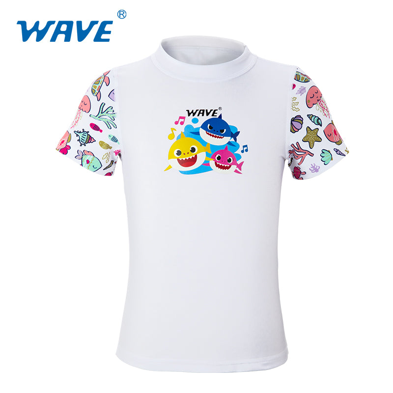 Wholesale NSP2091 Short Sleeve Kids Rashguard Clothing Factory