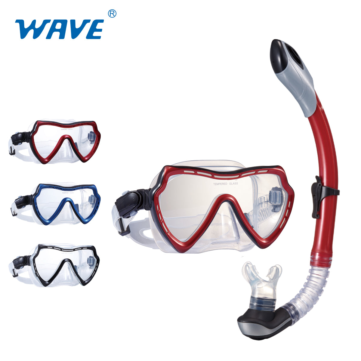 Bulk MS-1393S68 Adult Snorkeling Diving Combo Kits Supplier