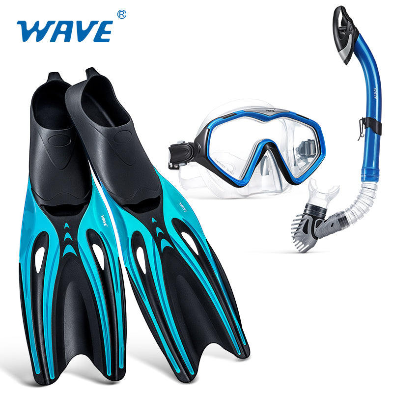 OEM MSF-1385S53F69 Adult Snorkeling Mask Snorkel Fins Set Manufacturer