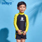 Bulk NSP1750LS Long Sleeve Kids Rashguard Clothing OEM