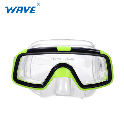 Masque de plongée avec tuba unisexe pour enfants avec logo imprimé M-1014