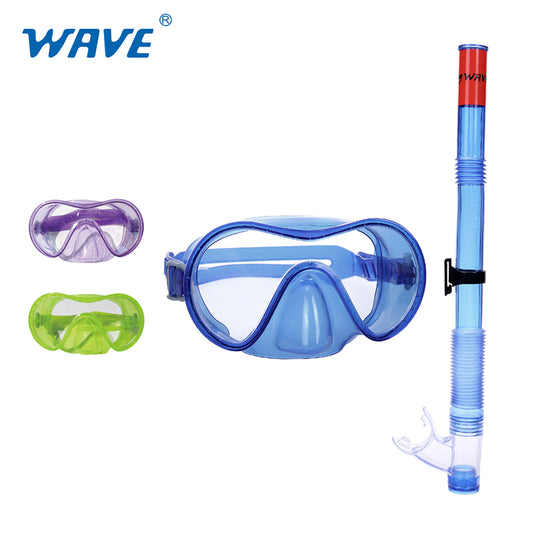 MS-1036S29 Kids Snorkeling Mask Snorkel Kits Factory OEM