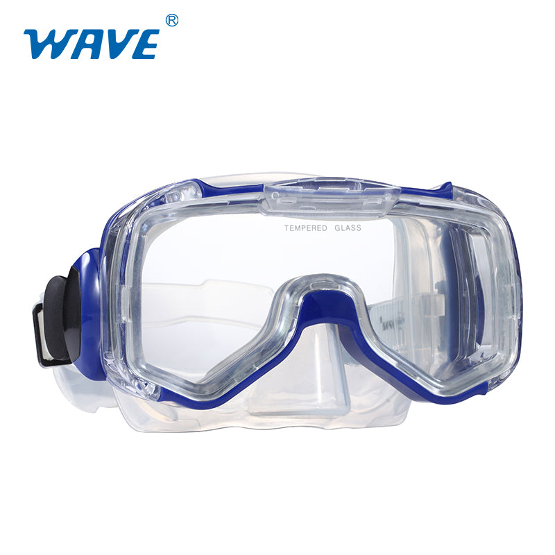 Bulk M-1316 Adult Three-window Snorkeling Diving Mask Supplier