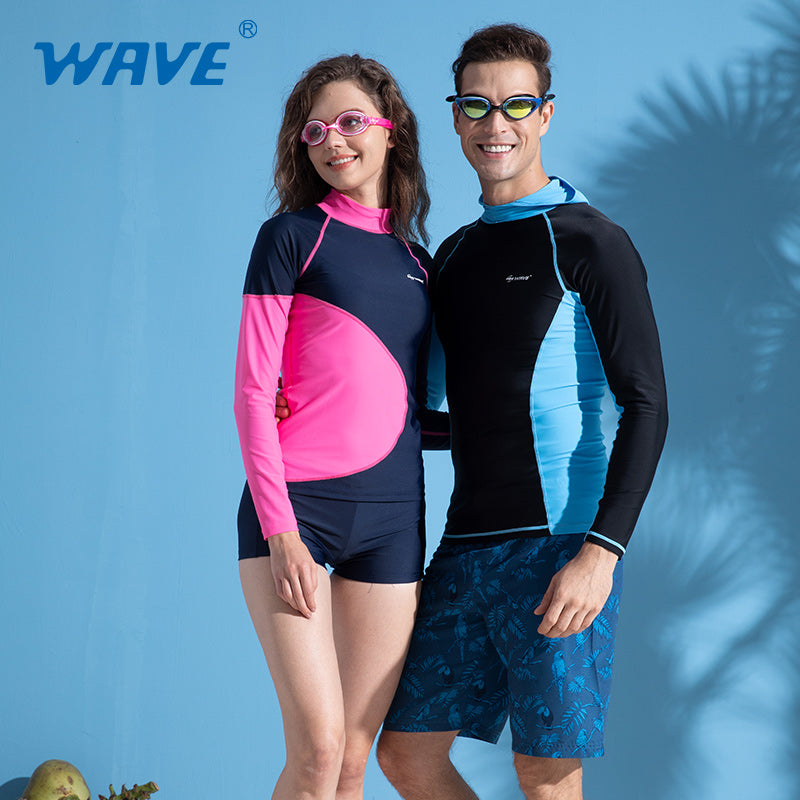 OEM ODM NSP8011 Beach Adult Rashguard Clothing Factory