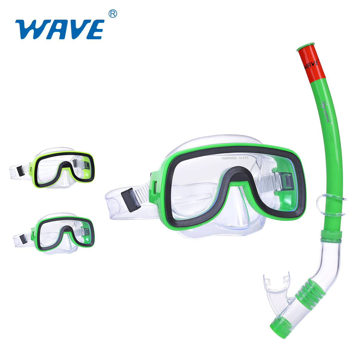 Custom MS-1319S6 Youth Snorkeling Diving Combo Set Supplier