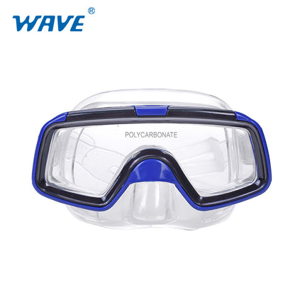 Masque de plongée avec tuba unisexe pour enfants avec logo imprimé M-1014