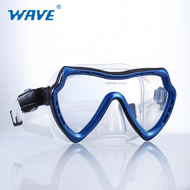 OEM Bulk M-1393 Adult Wider Vision Diving Mask