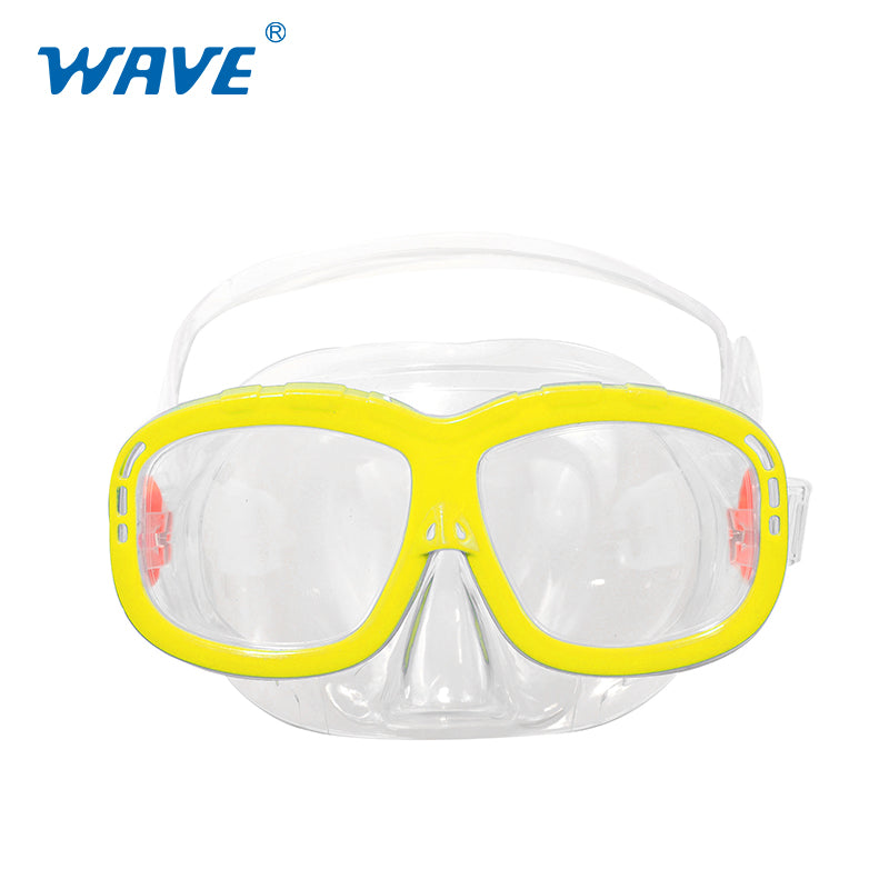 Wholesale M-1039 Narrow Faces Kids Snorkeling Diving Mask