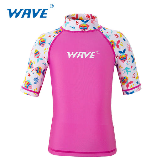 NSP2086 Short Sleeve Kids Rashguard Clothing Manufacturer