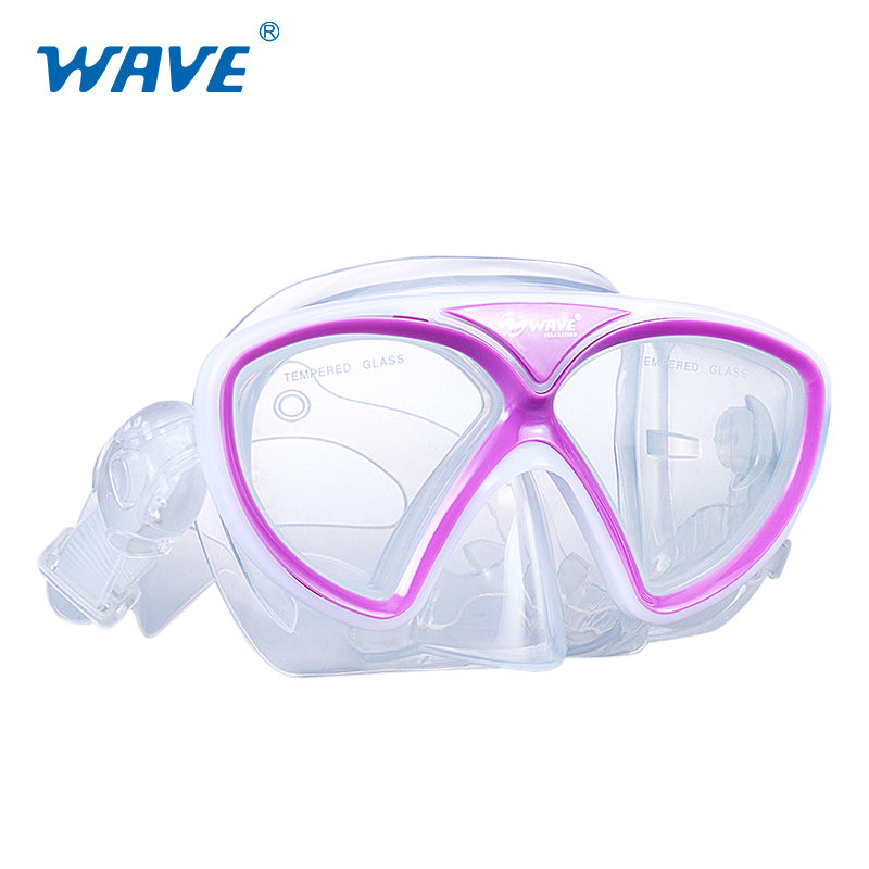 Custom M-1382 Youth Narrow Faces Snorkeling Diving Mask