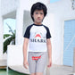 Custom NSP2073 Short Sleeve Children Rashguard Clothing OEM