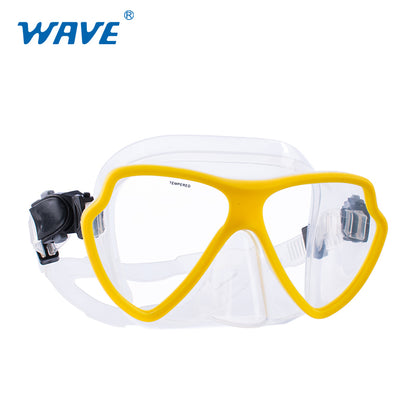 Fábrica de máscaras de buceo con lentes de vidrio templado para adultos M-1400