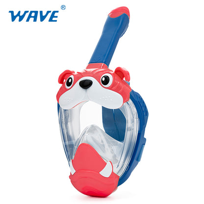 Proveedor mayorista de máscara de buceo y esnórquel para niños de cara completa M-1510