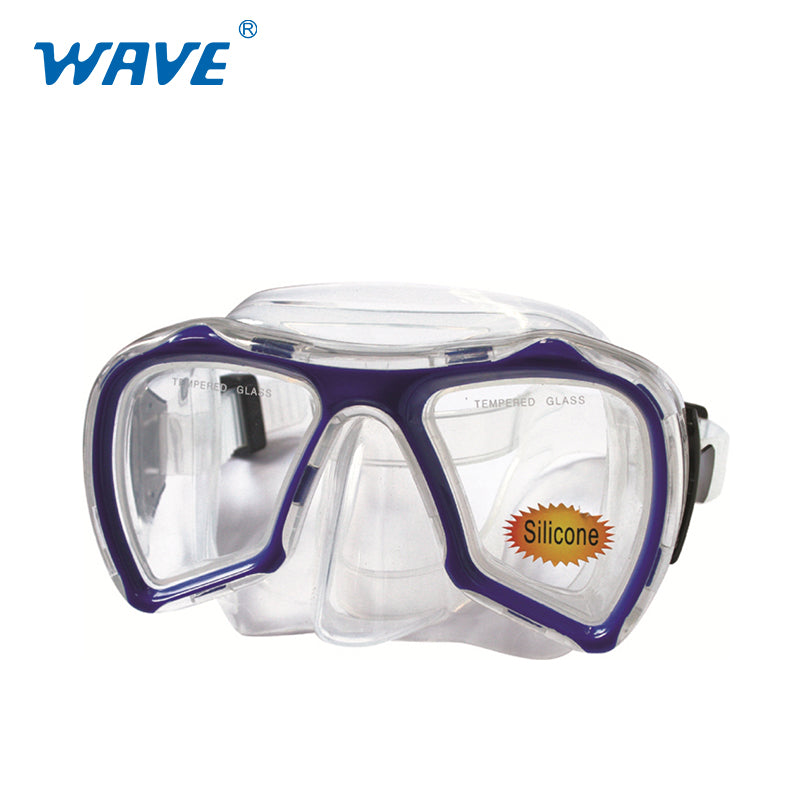 OEM M-1347 Adult Classic Wide Vision Snorkeling Diving Mask