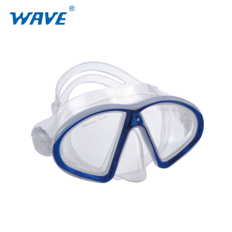 OEM M-1341 Adult Two-window Snorkeling Diving Mask Supplier