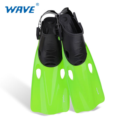 Palmes de plongée avec tuba pour enfants et juniors à talon ouvert OEM F-6867