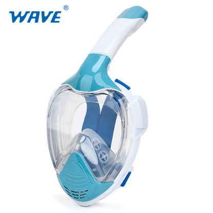 Proveedor mayorista de máscara de buceo y snorkel para adultos de cara completa M-1508