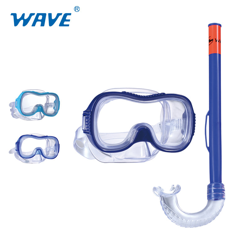 Bulk MS-1030S22 Kids Snorkeling Mask Snorkel Set OEM ODM