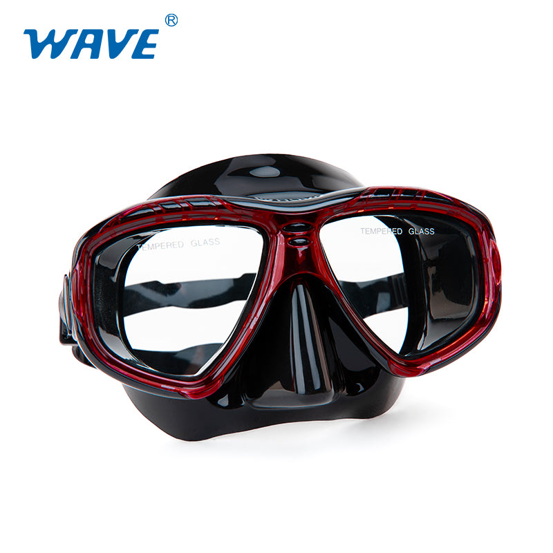 OEM M-1396 Adult Tempered Glass Lens Diving Mask Manufacturer