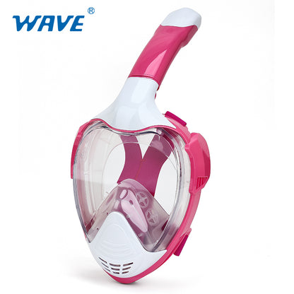 Proveedor mayorista de máscara de buceo y snorkel para adultos de cara completa M-1508