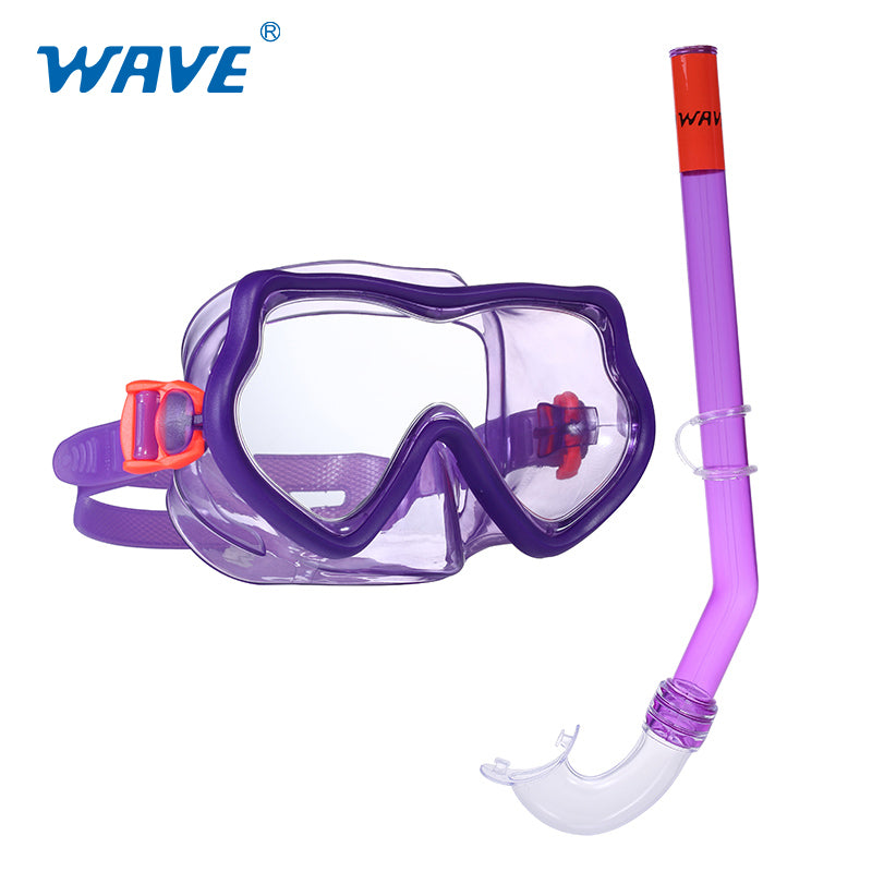 OEM MS-1045S37 Kids Snorkeling Mask Snorkel Set Supplier