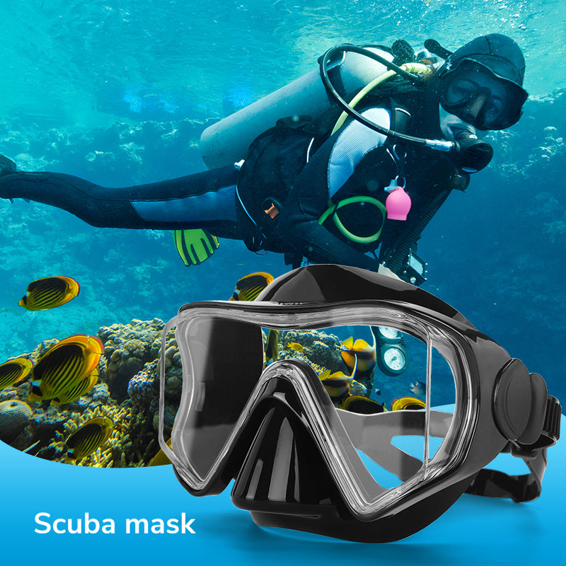 OEM M-1398 Adult 3 Windows Diving Mask Manufacturer