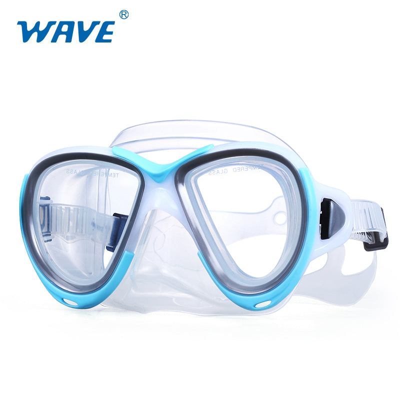 Tempered Glass Snorkling Scuba Deep Gopro Camera Diving Mask