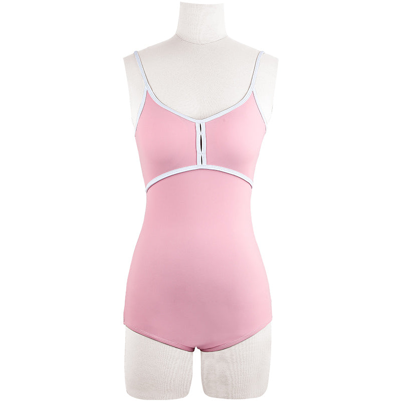 Custom Women Pink One piece Swimwear Supplier Manufacturer