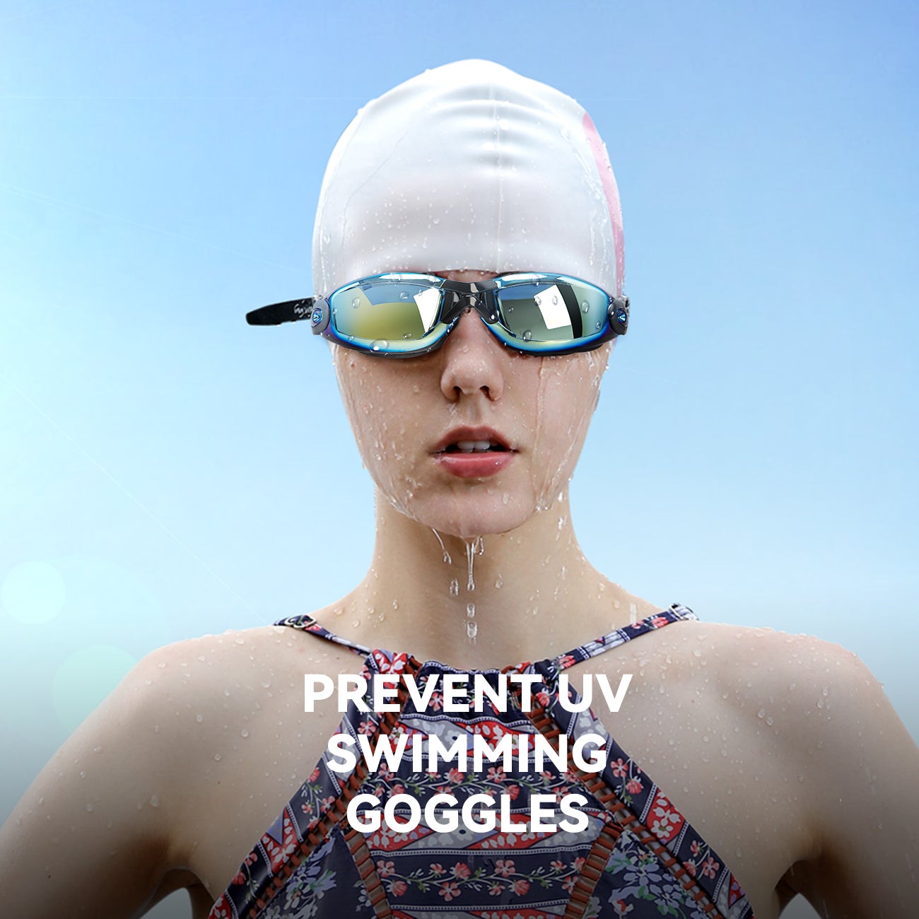 Uv deals swimming goggles