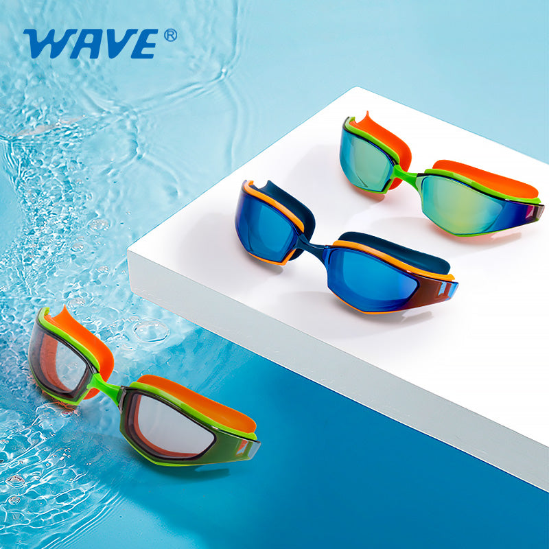 Design Anti-fog Silicone Swimming Goggles for Adult